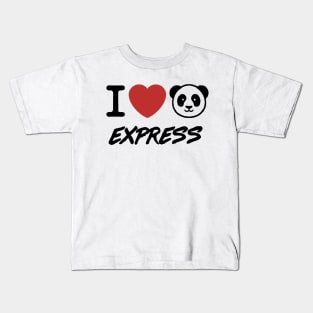 Wei Chen's I heart Panda Express (American born Chinese) Kids T-Shirt